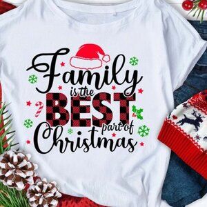 Family is the best part of Christmas Shirt, Family Christmas T-shirt